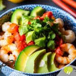 Poké Bowl recept: Garnalen en avocado poké bowl